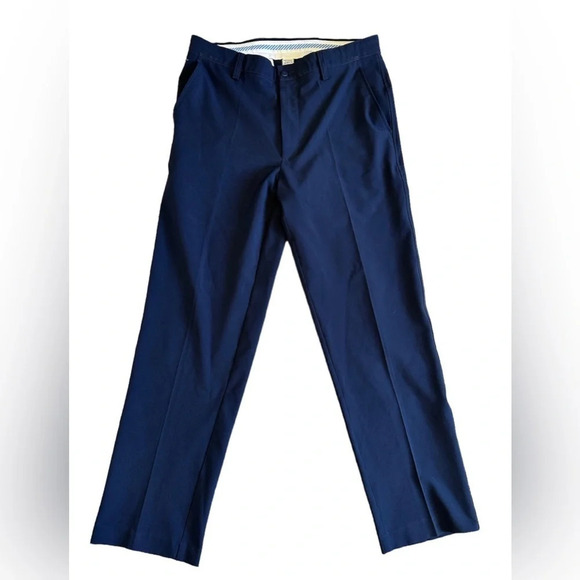 FootJoy Performance Stretch Golf Pants Trousers Slacks Navy Blue Men’s 34 x 32 - Picture 2 of 9